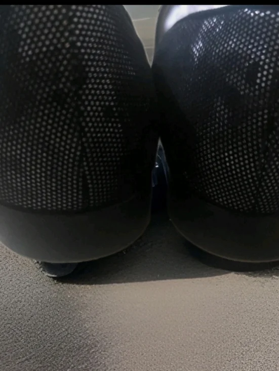 Pre-loved Paolo Dean Womens Black Metallic Leather Pointy Toe Flat Sz 8 - Picture 8 of 8